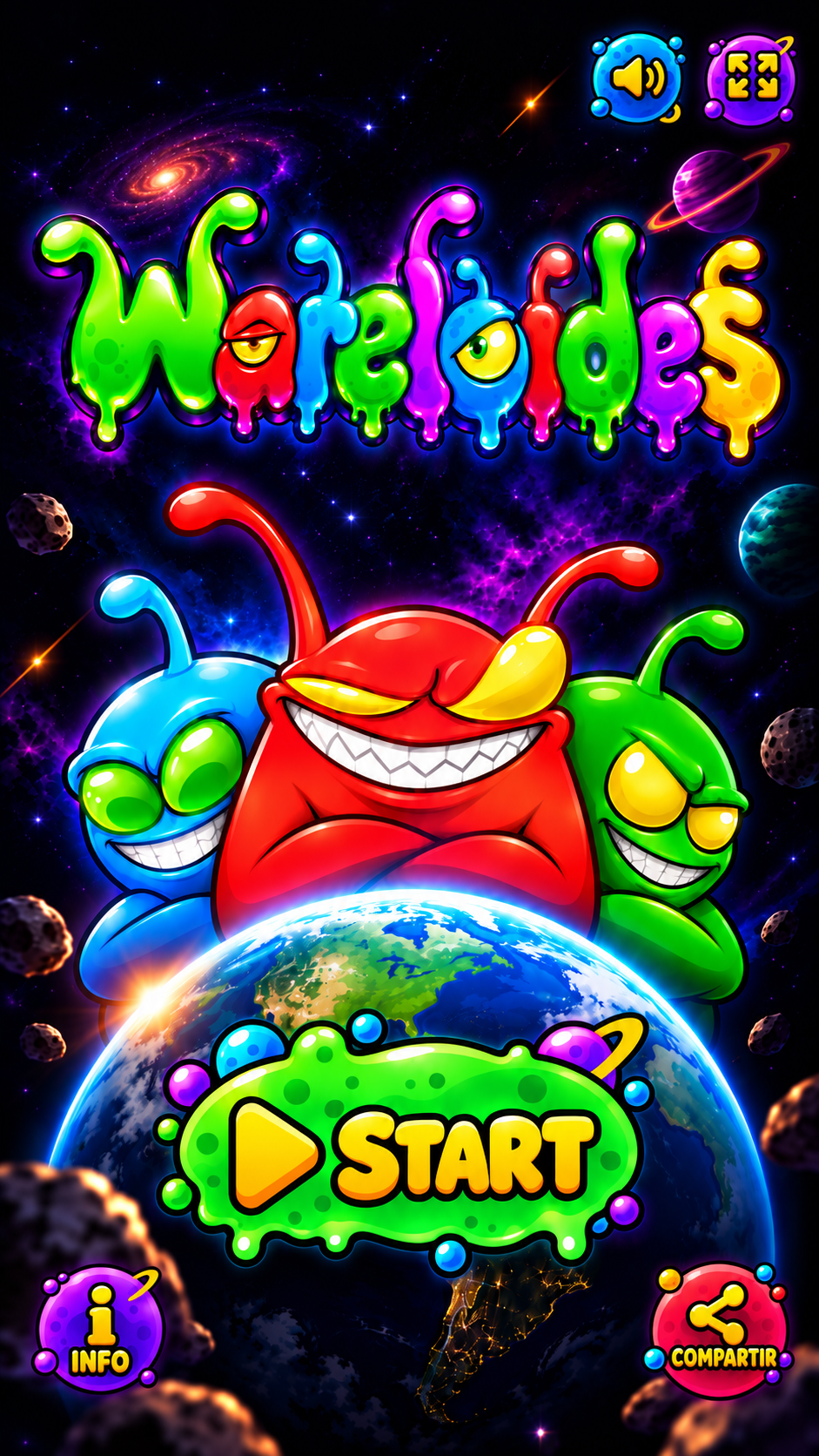 Arte del menú de Wareloides Web Edition.