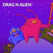 Arte promocional de Drag N Alien